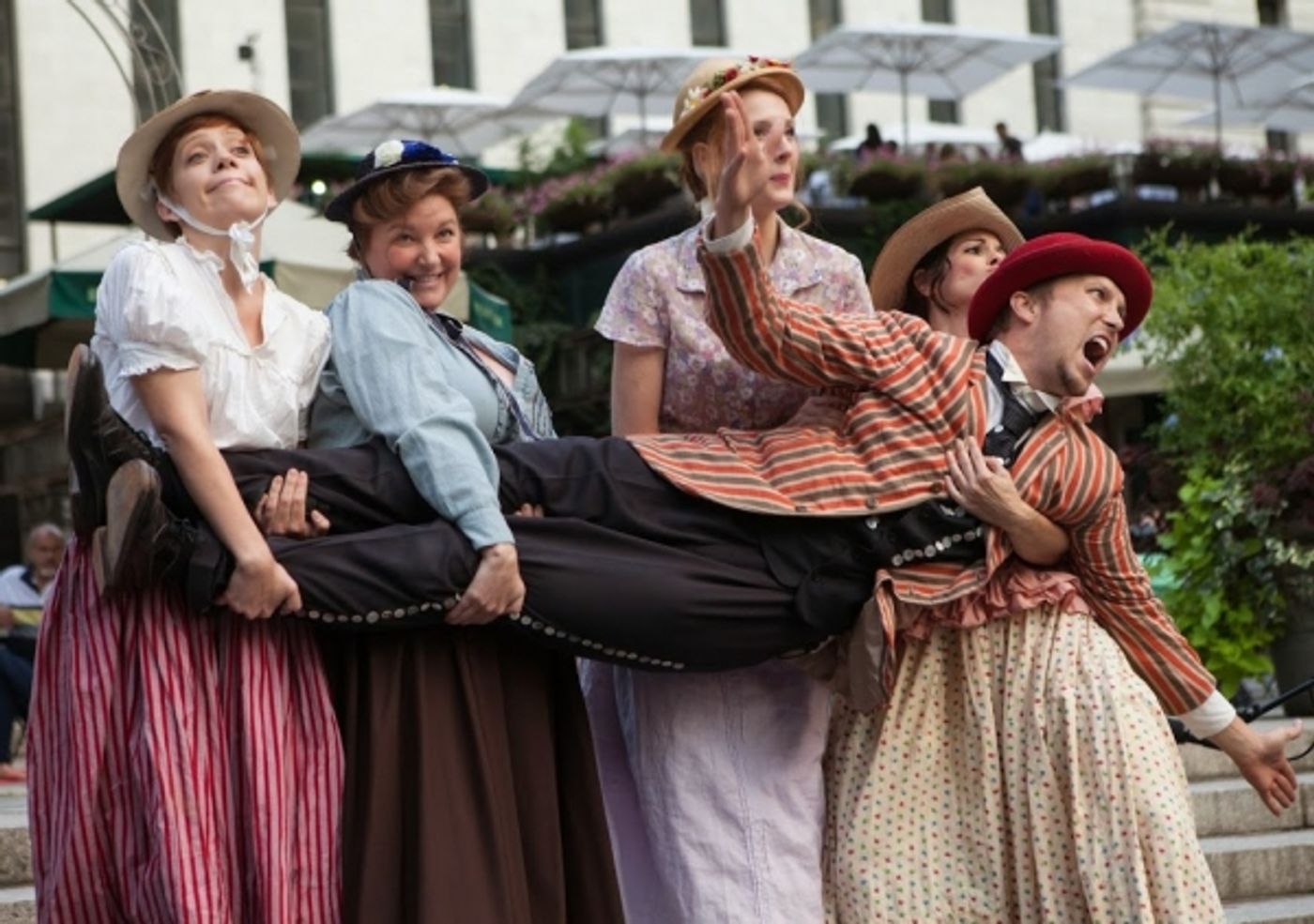 Photo Flash: First Look at Boomerang Theatre's LOVE'S LABOUR'S LOST at Bryant Park  Image