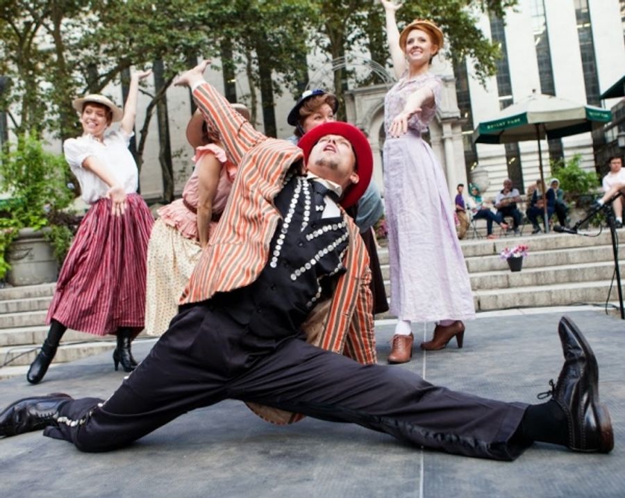 Photo Flash: First Look at Boomerang Theatre's LOVE'S LABOUR'S LOST at Bryant Park Image