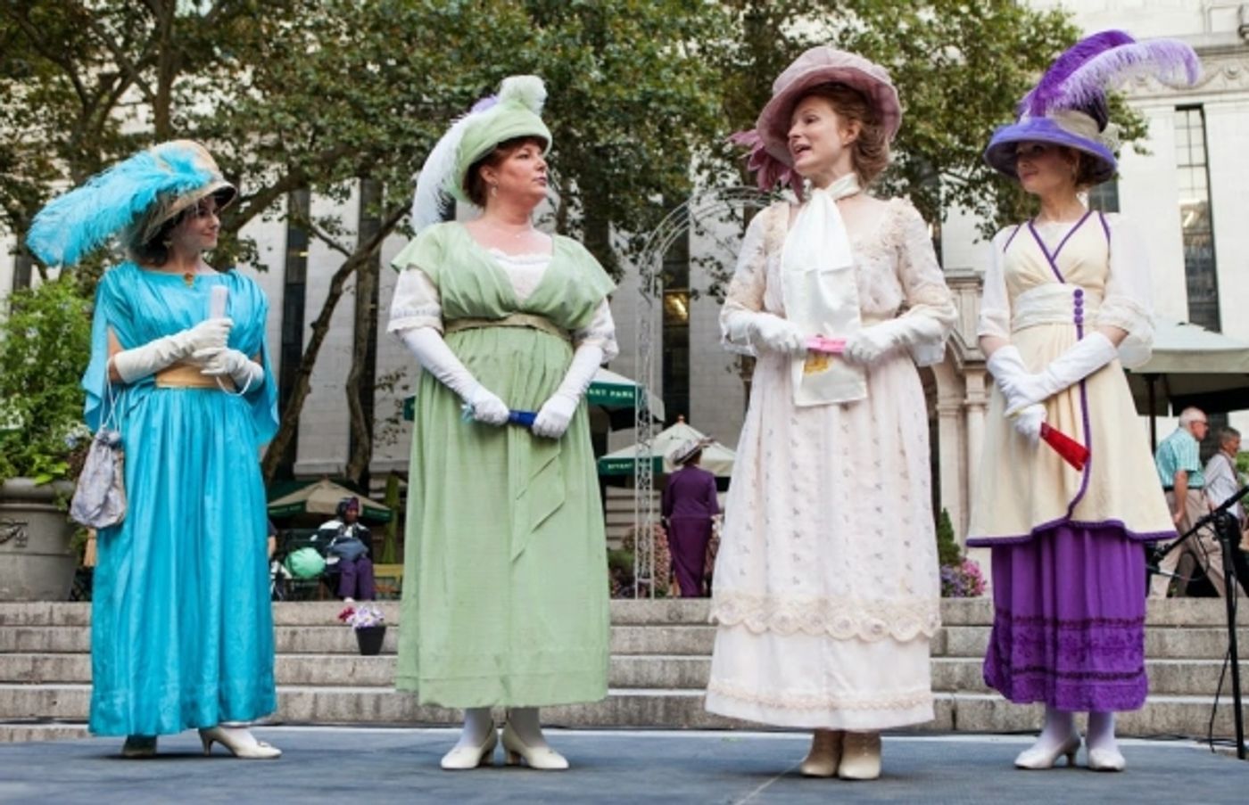 Photo Flash: First Look at Boomerang Theatre's LOVE'S LABOUR'S LOST at Bryant Park  Image