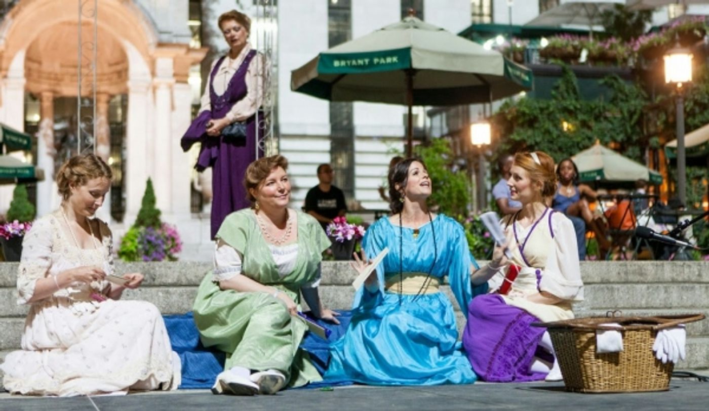 Photo Flash: First Look at Boomerang Theatre's LOVE'S LABOUR'S LOST at Bryant Park  Image