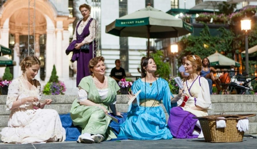 Photo Flash: First Look at Boomerang Theatre's LOVE'S LABOUR'S LOST at Bryant Park Image