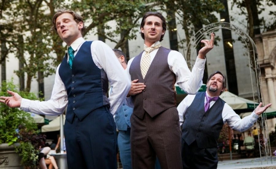Photo Flash: First Look at Boomerang Theatre's LOVE'S LABOUR'S LOST at Bryant Park Image
