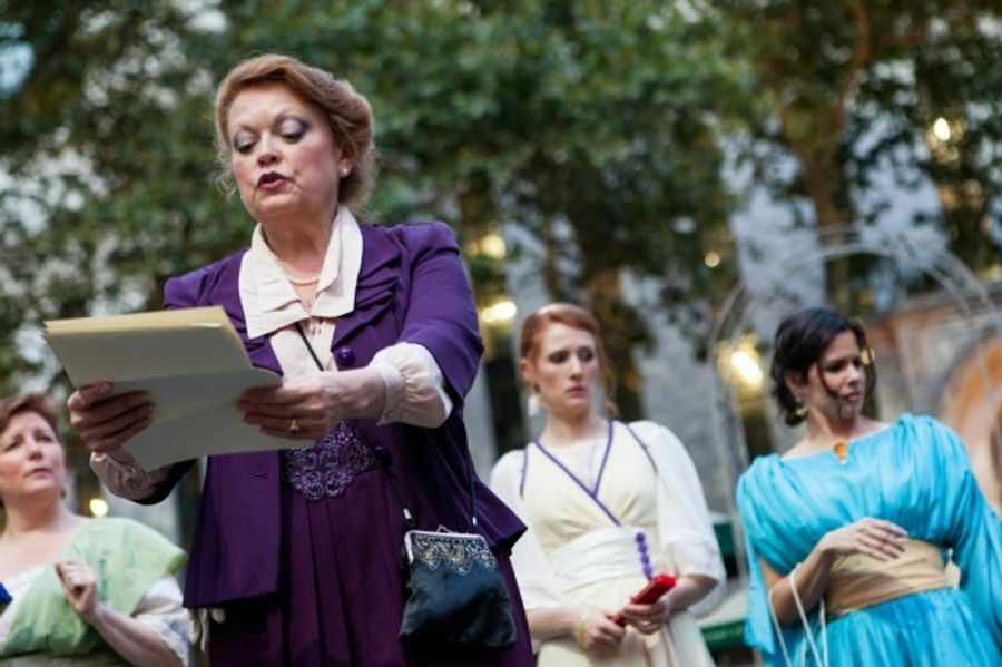 Photo Flash: First Look at Boomerang Theatre's LOVE'S LABOUR'S LOST at Bryant Park Image