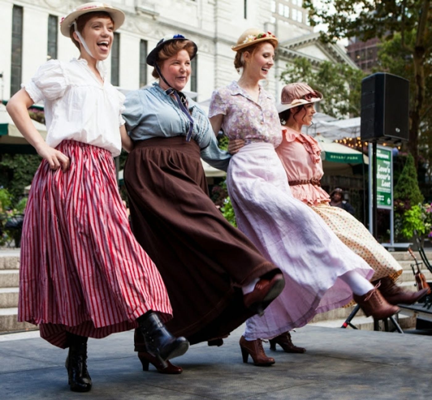 Photo Flash: First Look at Boomerang Theatre's LOVE'S LABOUR'S LOST at Bryant Park  Image