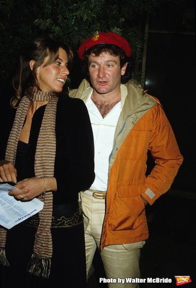 Robin Williams and wife Valerie Velardi pictured in New York City in 1981. Photo