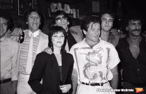 Joe Piscopo, David Brenner, Richard Belzer, Pat Benatar, Robin Williams, Neil Giraldo Photo