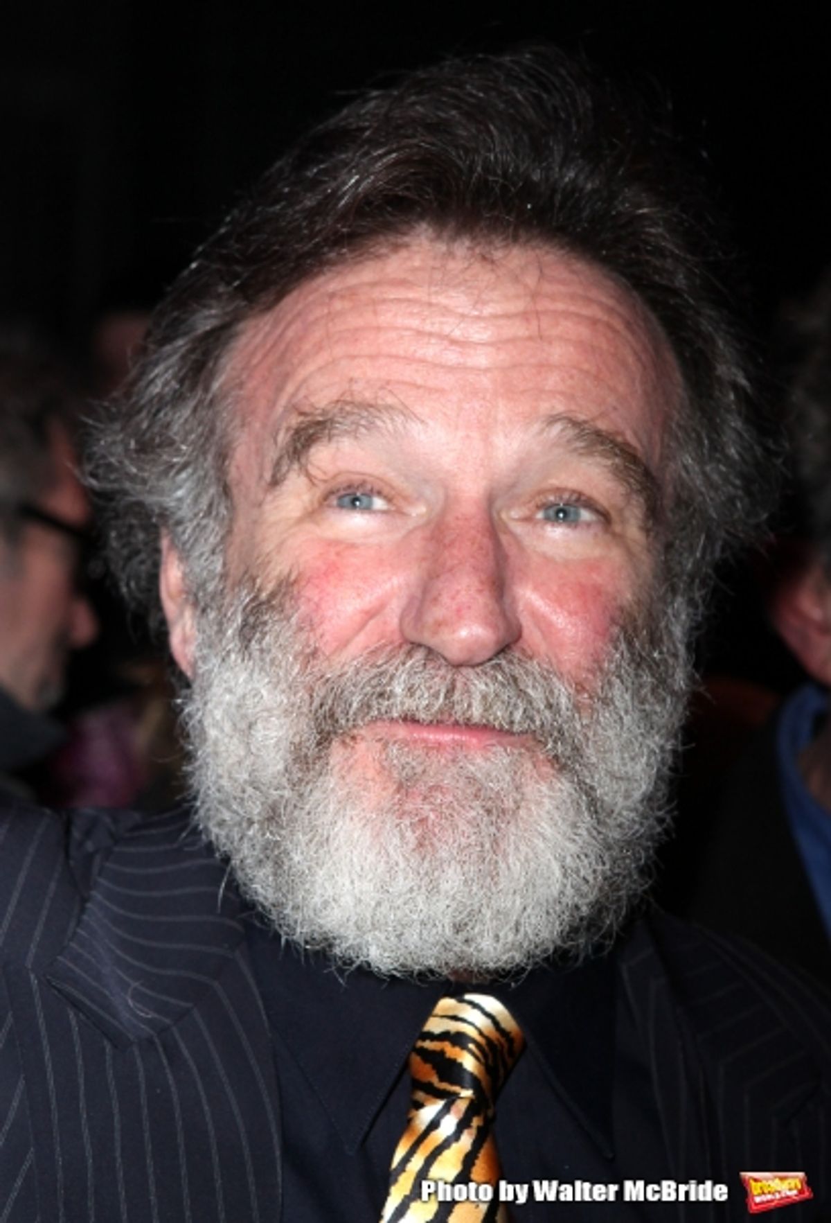 Robin Williams.attending the Broadway Opening Night After Party for ''Bengal Tiger at the Baghdad Zoo'' at espace in New York City at 