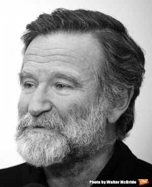 Robin Williams attend the ''Bengal Tiger at The Baghdad Zoo'' Meet & Greet during Reh Photo