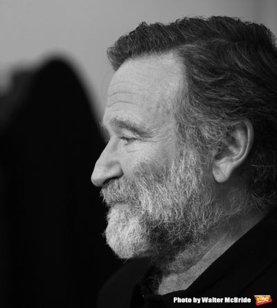 Robin Williams attend the ''Bengal Tiger at The Baghdad Zoo'' Meet & Greet during Reh Photo