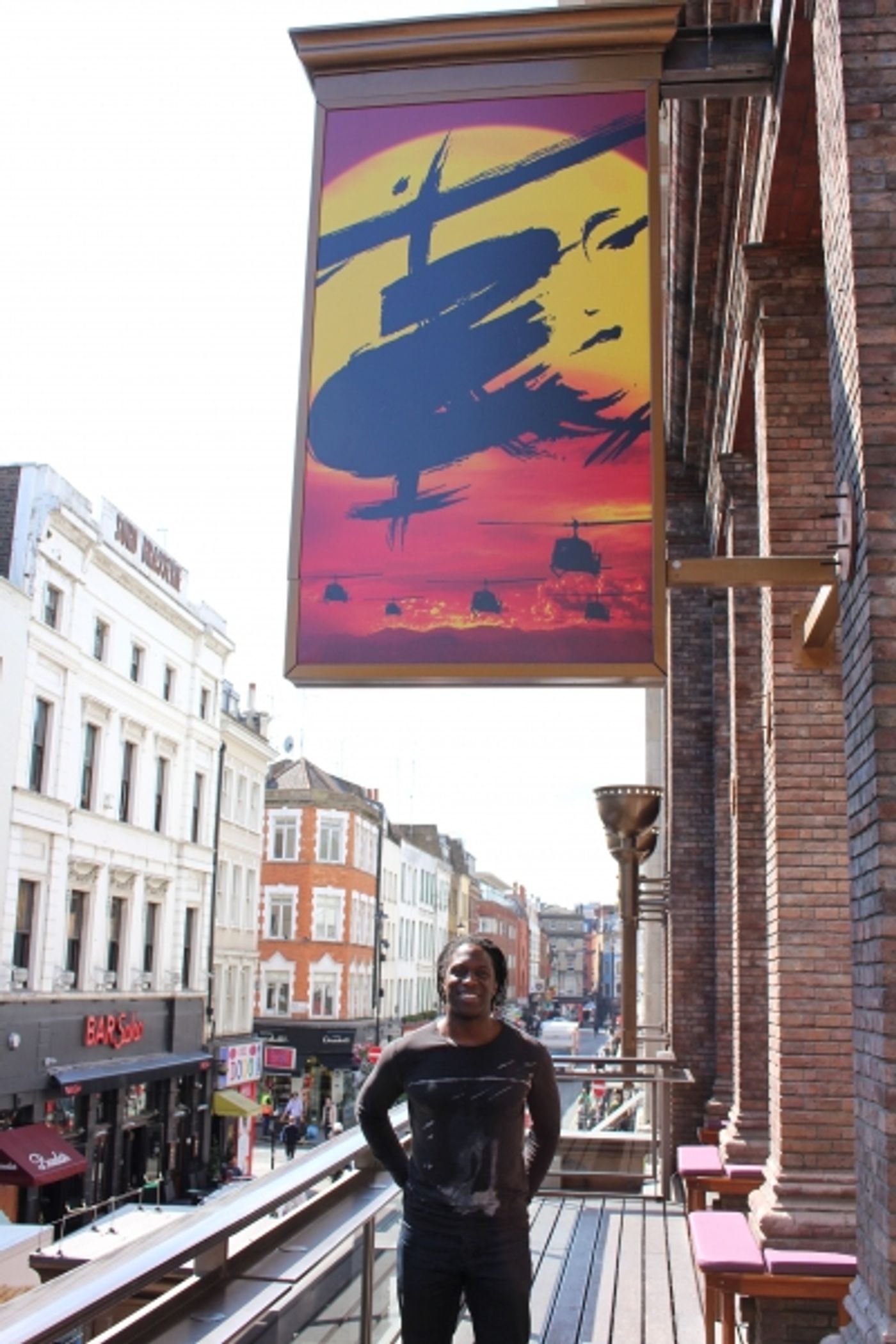 Photo Coverage: Behind The Scenes - Hugh Maynard Of MISS SAIGON!  Image