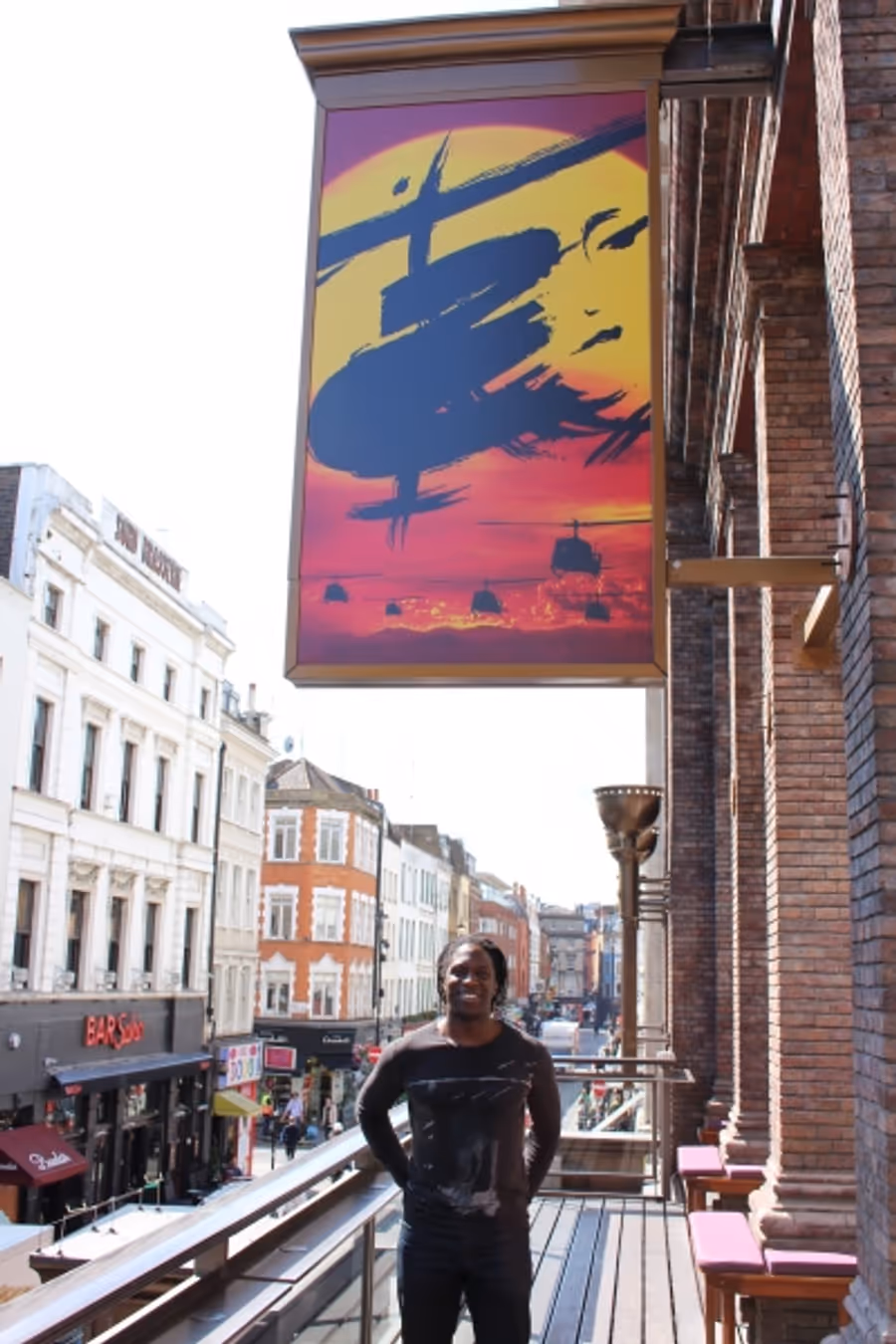 Photo Coverage: Behind The Scenes - Hugh Maynard Of MISS SAIGON! Image