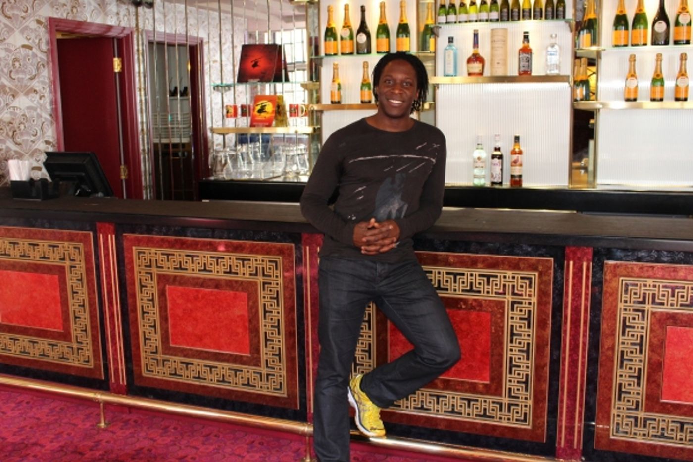 Photo Coverage: Behind The Scenes - Hugh Maynard Of MISS SAIGON!  Image