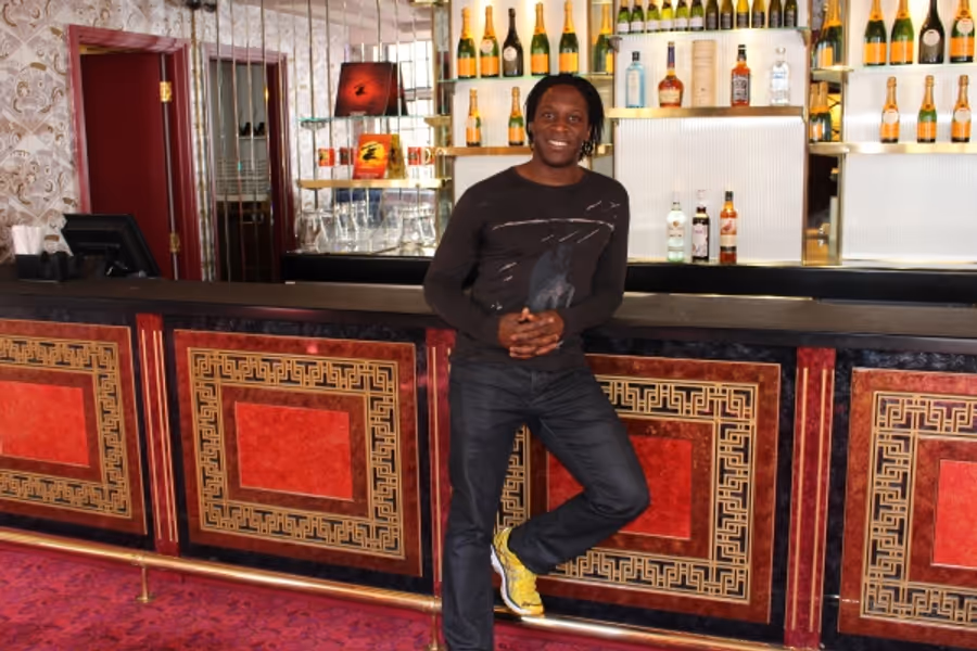 Photo Coverage: Behind The Scenes - Hugh Maynard Of MISS SAIGON! Image