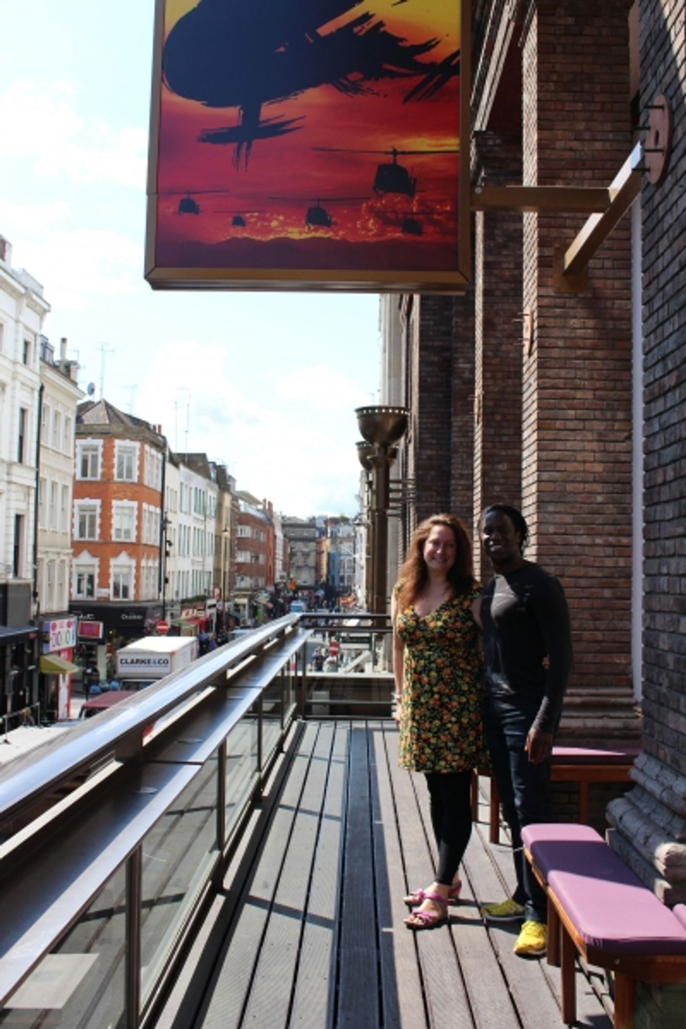 Photo Coverage: Behind The Scenes - Hugh Maynard Of MISS SAIGON!  Image