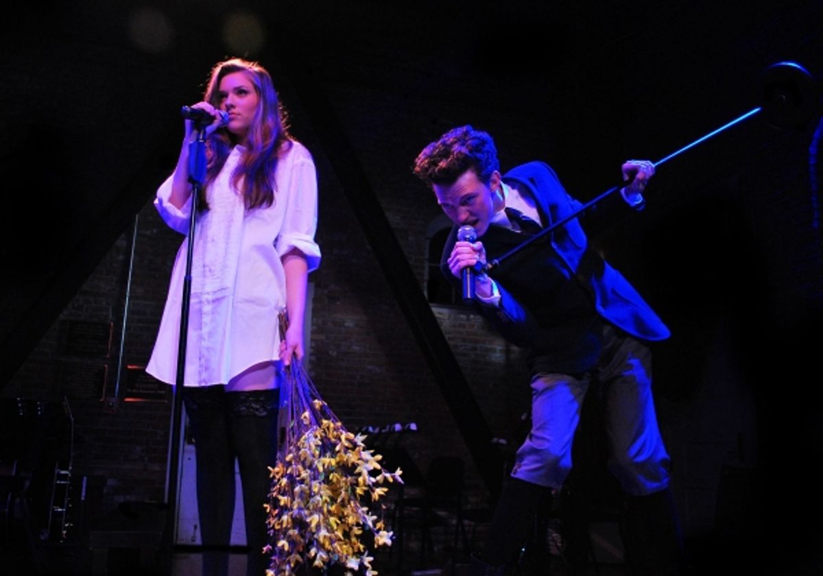 Lindsay Joan as Ilse and Austyn Myers as Moritz.  at 