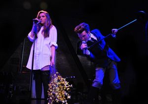 Lindsay Joan as Ilse and Austyn Myers as Moritz.  Photo