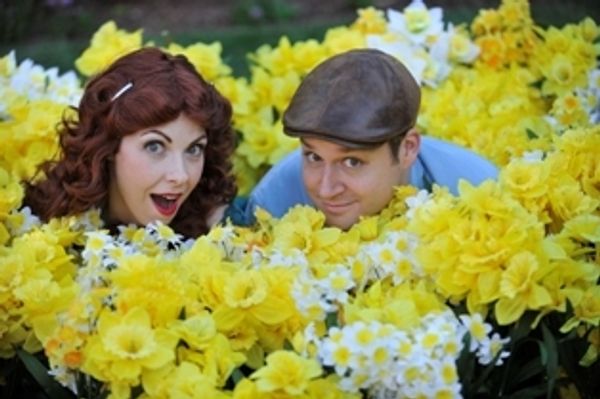 Elizabeth Santana as Sandra Bloom and Chris Janssen as Edward Bloom Photo