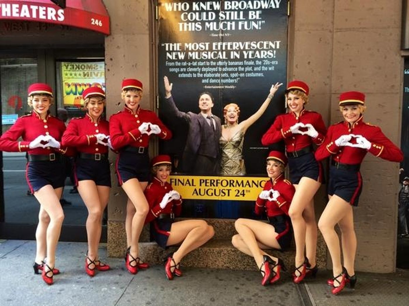 Photo Flash: Saturday Intermission Pics, Aug 23 - Broadway Bids NEWSIES and BULLETS OVER BROADWAY Goodbye, & More! Photo Flash: Saturday Intermission Pics, Aug 23 - Broadway Bids NEWSIES and BULLETS OVER BROADWAY Goodbye, & More! Image