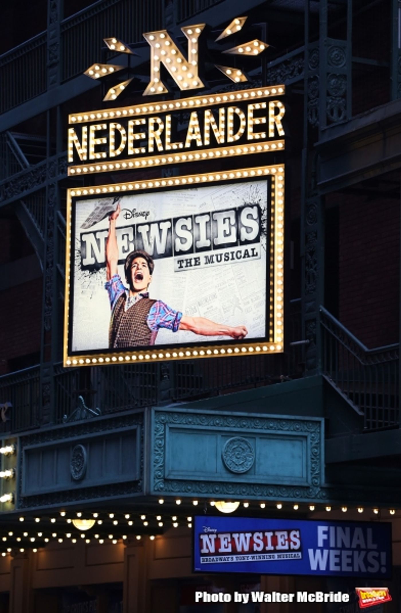 Photo Coverage: NEWSIES Cast Takes Final Broadway Bows at Nederlander Theatre!  Image