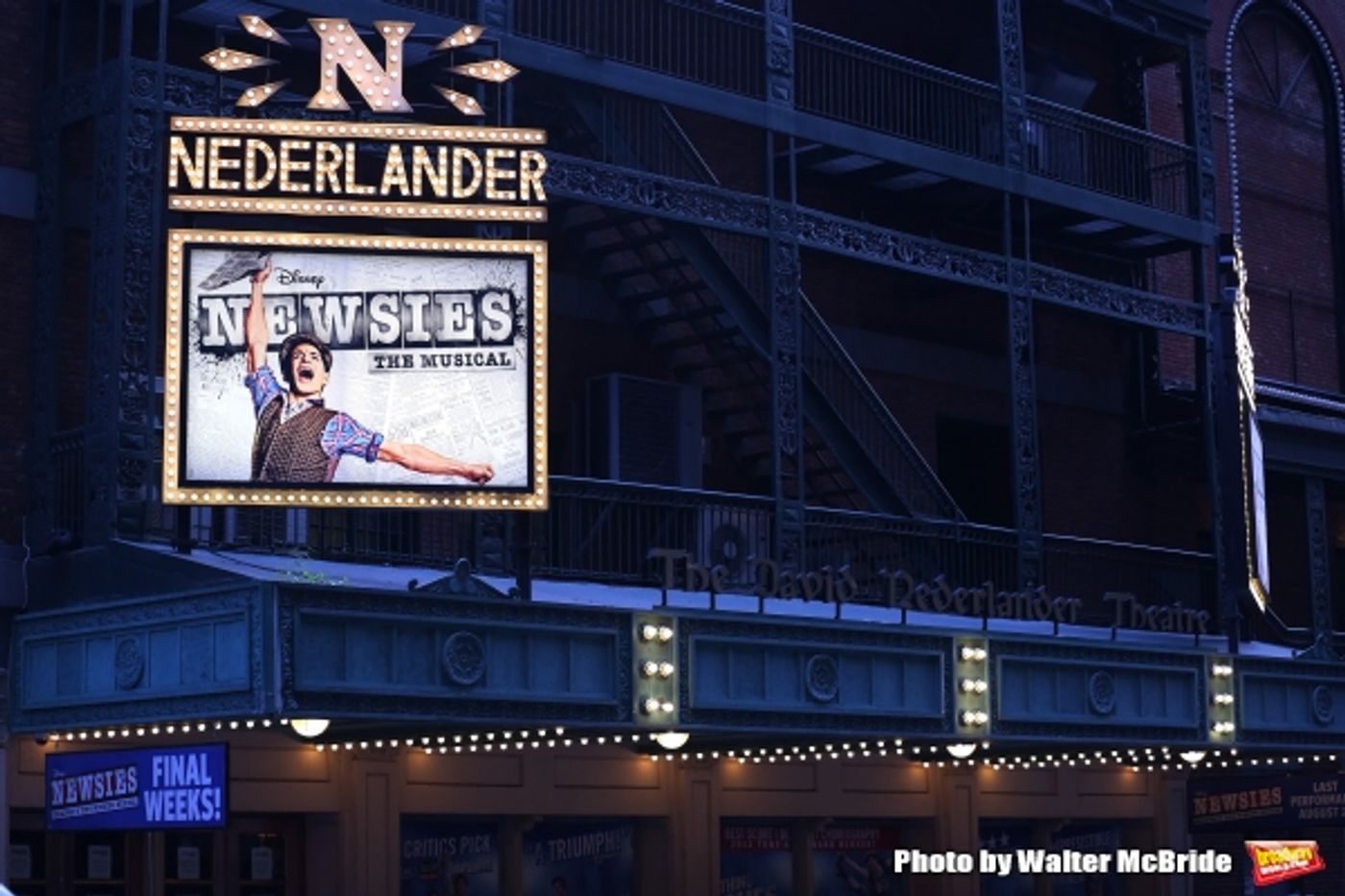 Photo Coverage: NEWSIES Cast Takes Final Broadway Bows at Nederlander Theatre!  Image