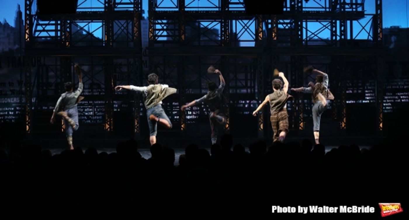 Photo Coverage: NEWSIES Cast Takes Final Broadway Bows at Nederlander Theatre!  Image