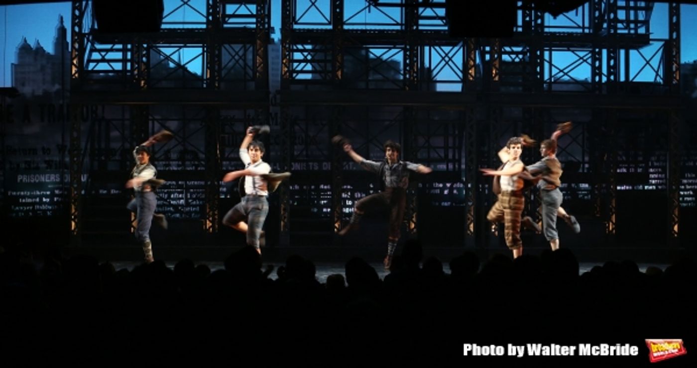 Photo Coverage: NEWSIES Cast Takes Final Broadway Bows at Nederlander Theatre!  Image