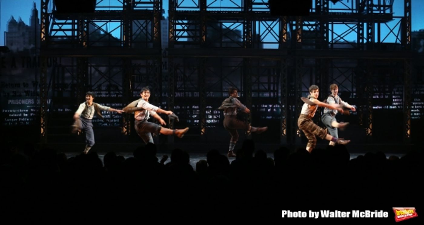 Photo Coverage: NEWSIES Cast Takes Final Broadway Bows at Nederlander Theatre!  Image