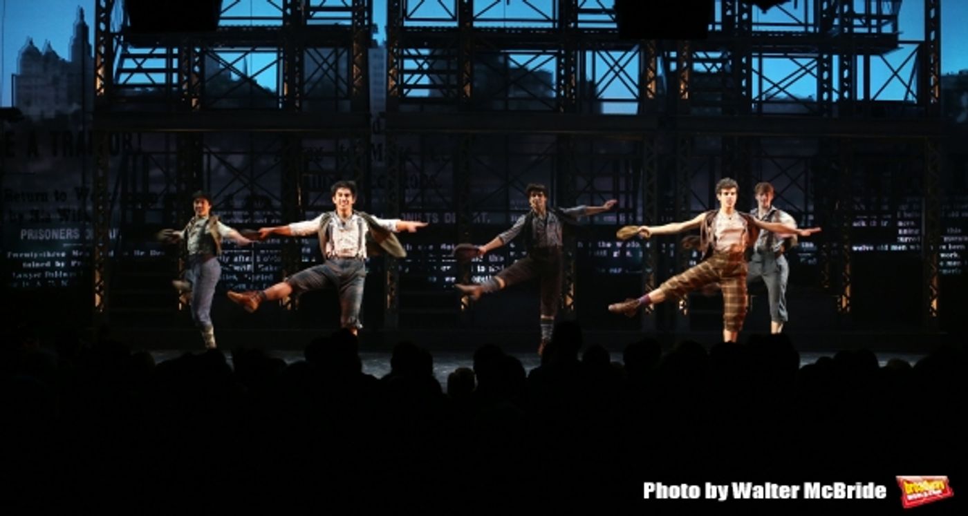 Photo Coverage: NEWSIES Cast Takes Final Broadway Bows at Nederlander Theatre!  Image