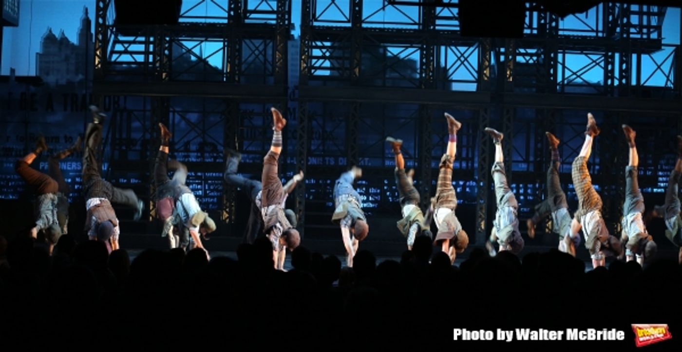 Photo Coverage: NEWSIES Cast Takes Final Broadway Bows at Nederlander Theatre!  Image