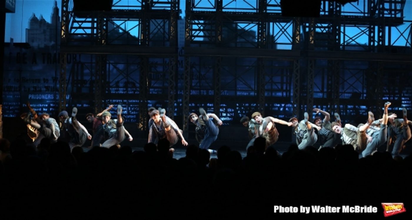 Photo Coverage: NEWSIES Cast Takes Final Broadway Bows at Nederlander Theatre!  Image