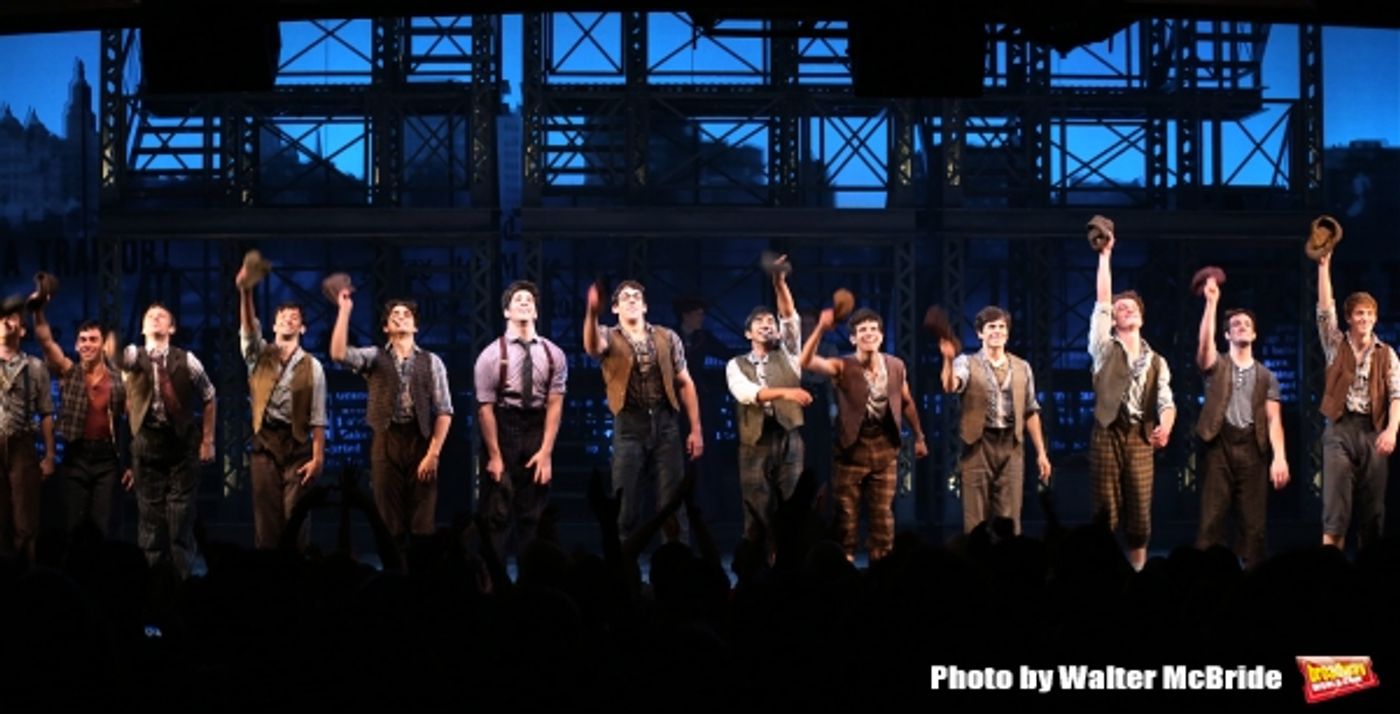 Photo Coverage: NEWSIES Cast Takes Final Broadway Bows at Nederlander Theatre!  Image