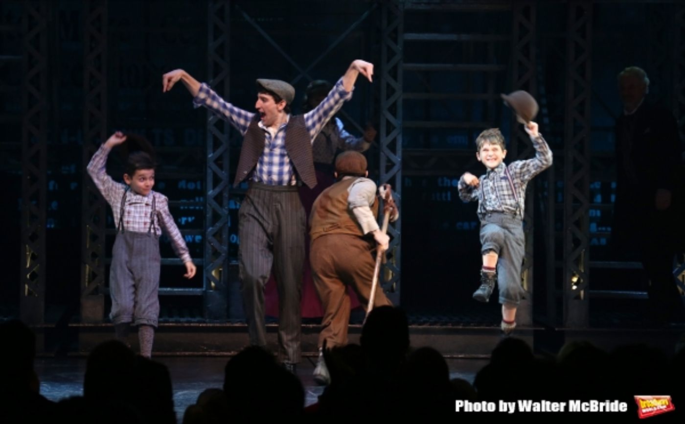 Photo Coverage: NEWSIES Cast Takes Final Broadway Bows at Nederlander Theatre!  Image