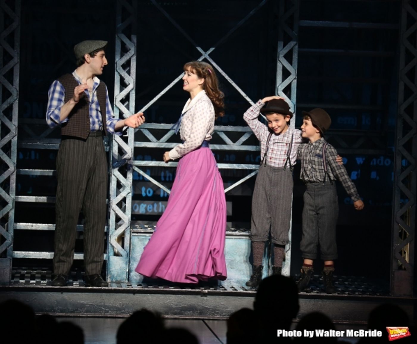 Photo Coverage: NEWSIES Cast Takes Final Broadway Bows at Nederlander Theatre!  Image
