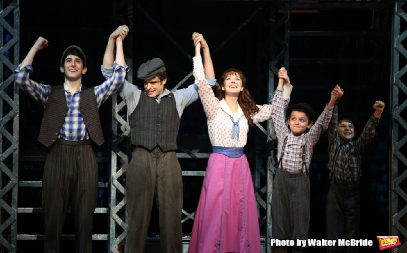 Photo Coverage: NEWSIES Cast Takes Final Broadway Bows at Nederlander Theatre!  Image