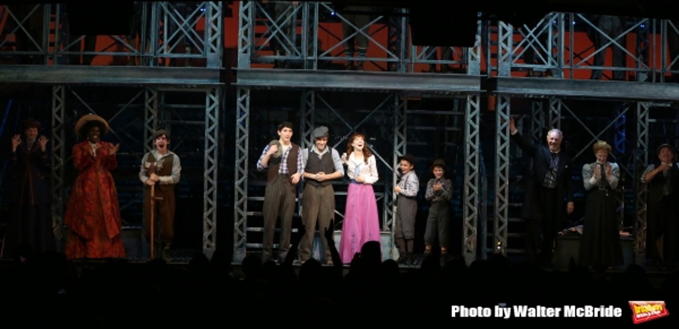 Photo Coverage: NEWSIES Cast Takes Final Broadway Bows at Nederlander Theatre!  Image
