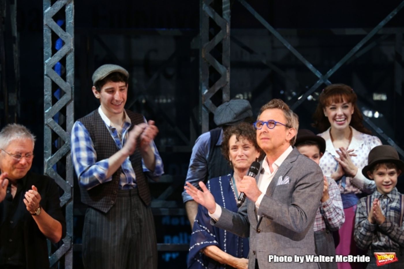 Photo Coverage: NEWSIES Cast Takes Final Broadway Bows at Nederlander Theatre!  Image