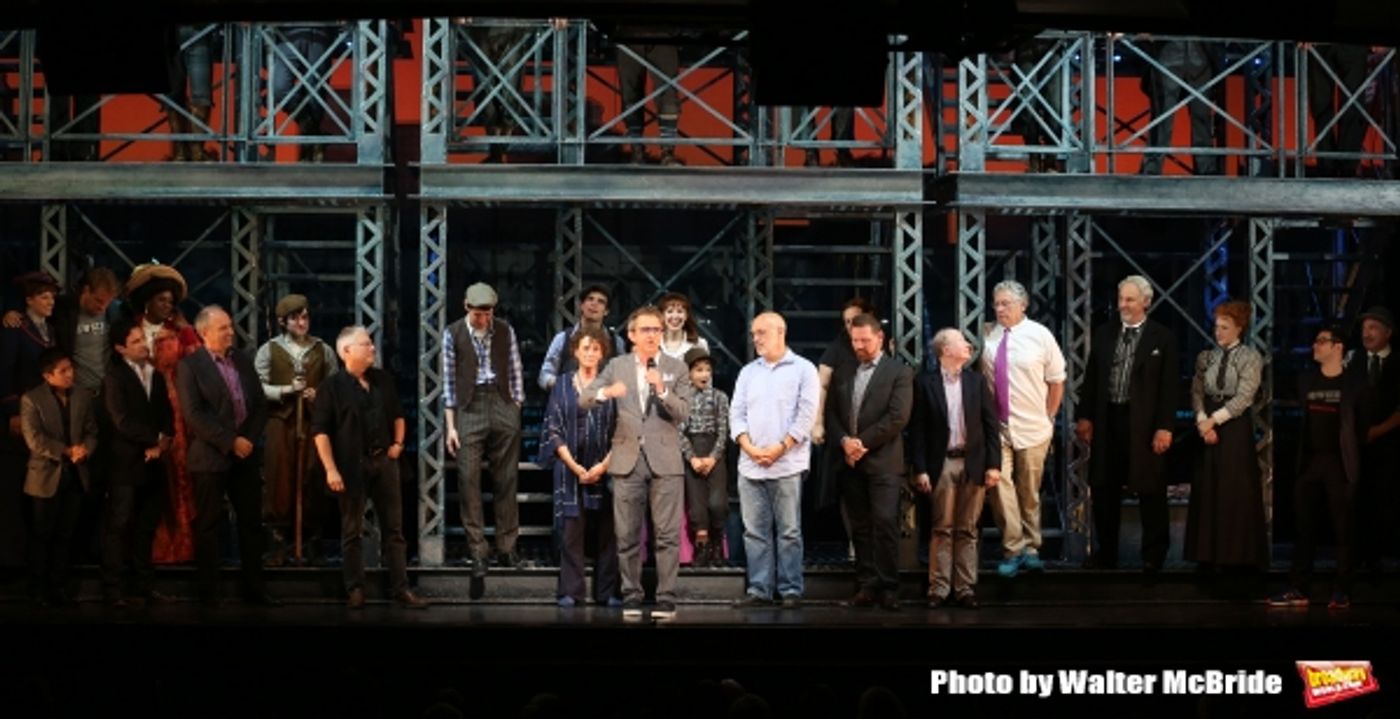 Photo Coverage: NEWSIES Cast Takes Final Broadway Bows at Nederlander Theatre!  Image