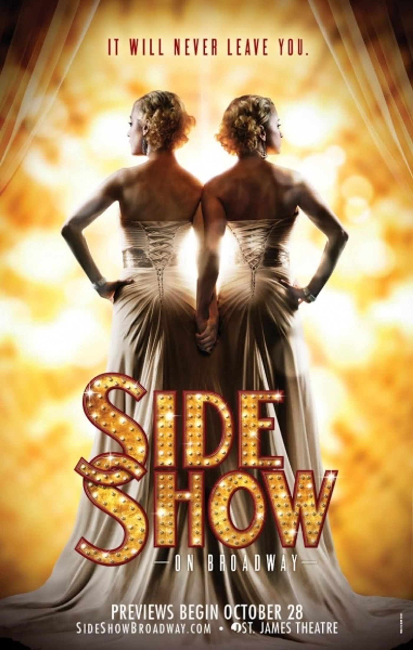 Photo Flash: Artwork Revealed for Broadway's Reimagined SIDE SHOW! Photo Flash: Artwork Revealed for Broadway's Reimagined SIDE SHOW! Image