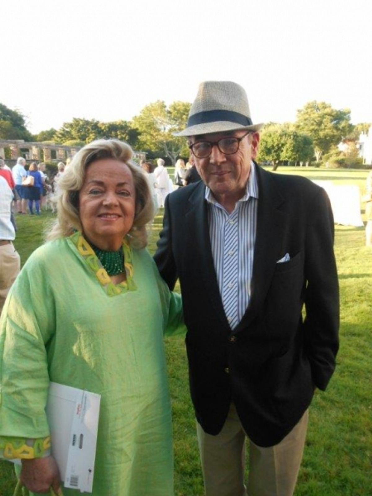 Myra Weiser and Edward Callaghan at 