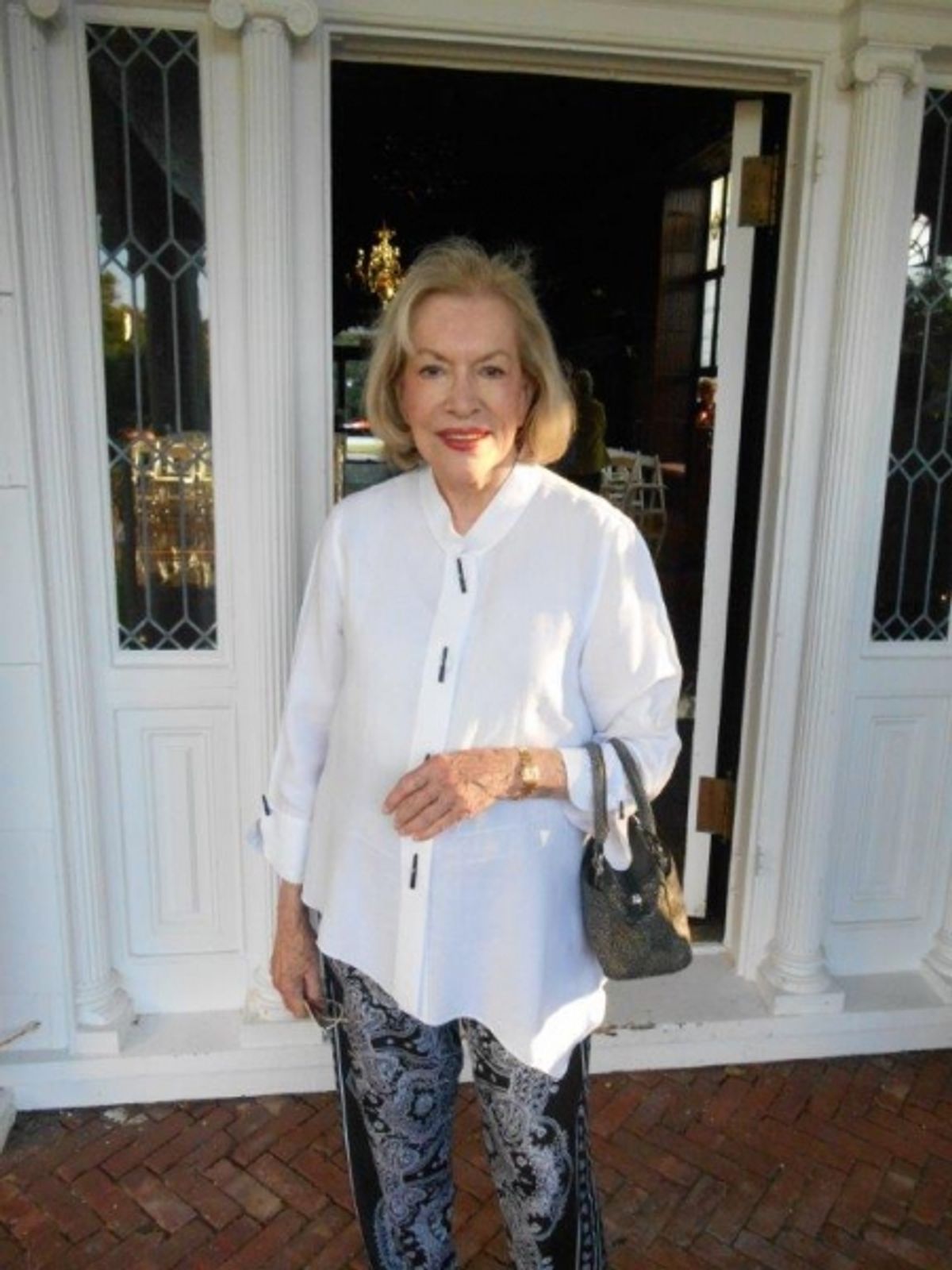 Society portraitist Zita Davisson at 
