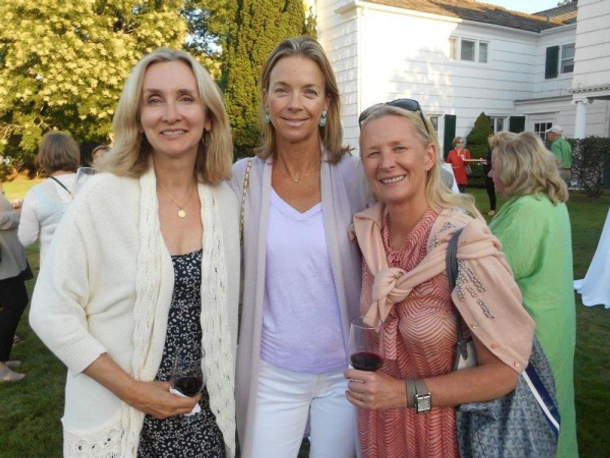 Rhonda Sherwood, Amy Fraser, Dee Hickey at 