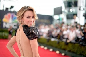 66th ANNUAL PRIMETIME EMMY AWARDS -- Pictured: TV personality Keltie Knight arrives t Photo