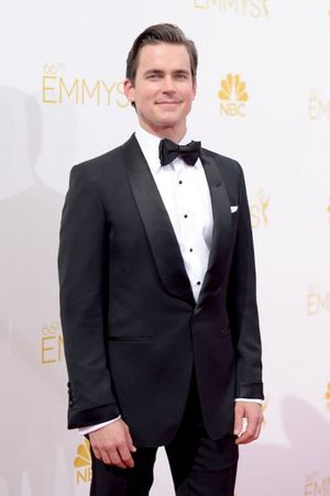 66th ANNUAL PRIMETIME EMMY AWARDS -- Pictured: Actor Matt Bomer arrives to the 66th A Photo