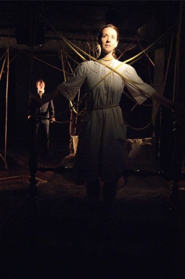 Ed Krystosek as John and Lorelei Sturm as The Woman Photo