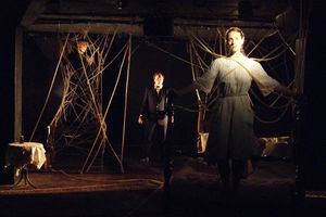 Daiva Bhandari as The Other Woman, Ed Krystosek as John, Lorelei Sturm as The Woman Photo