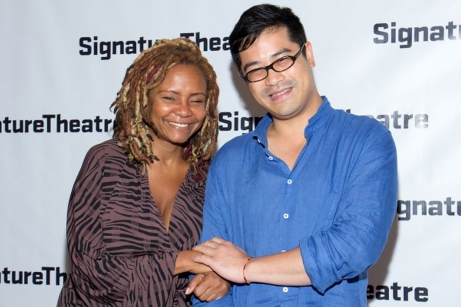 Photo Coverage: Signature Theatre Celebrates Opening Night of AND I AND SILENCE Image