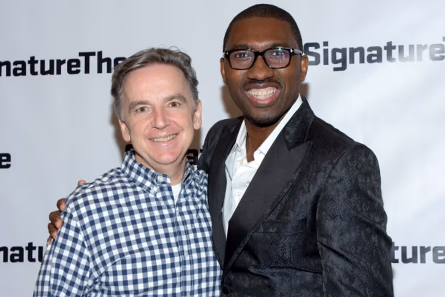 Photo Coverage: Signature Theatre Celebrates Opening Night of AND I AND SILENCE Image