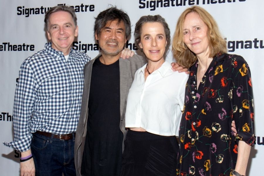 Photo Coverage: Signature Theatre Celebrates Opening Night of AND I AND SILENCE Image