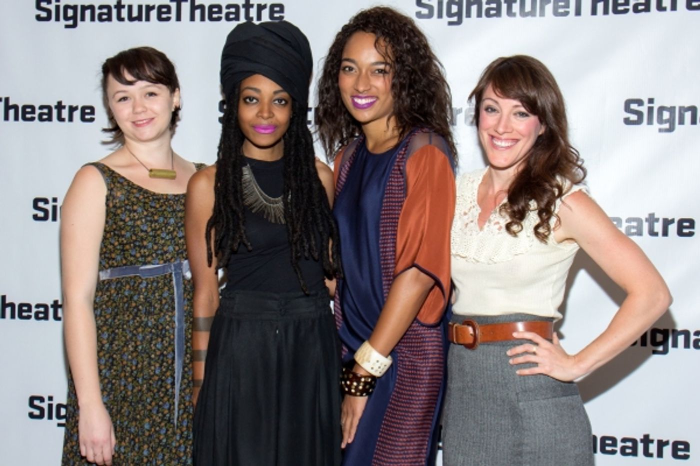 Photo Coverage: Signature Theatre Celebrates Opening Night of AND I AND SILENCE  Image