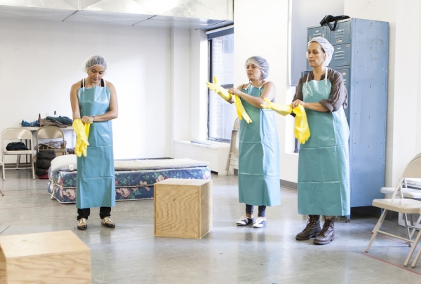 Photo Flash: In Rehearsal with TO THE BONE at Cherry Lane Theatre  Image